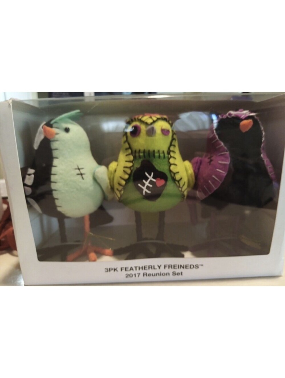 2025 Target Hyde & EEK! 2017 Reunion Featherly Friends Set of 3 Birds HALLOWEEN
